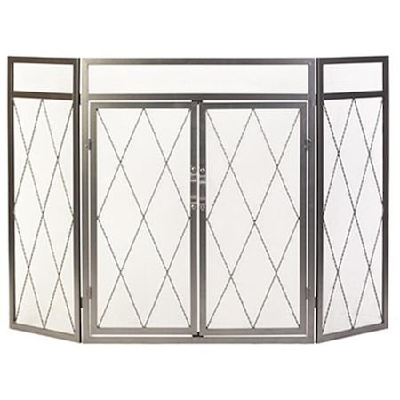 Dare2Decor 15195 3Panel Iron Goth Screen DA571830